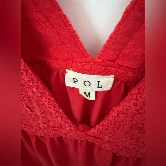 🌺 POL Ruffle Trim Cami - Picture 3 of 3